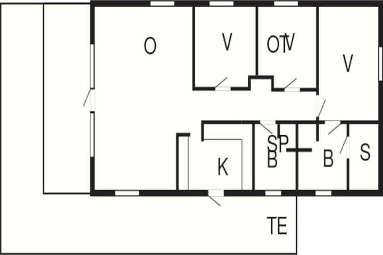 Three-Bedroom Holiday Home In Lokken 1 Экстерьер фото